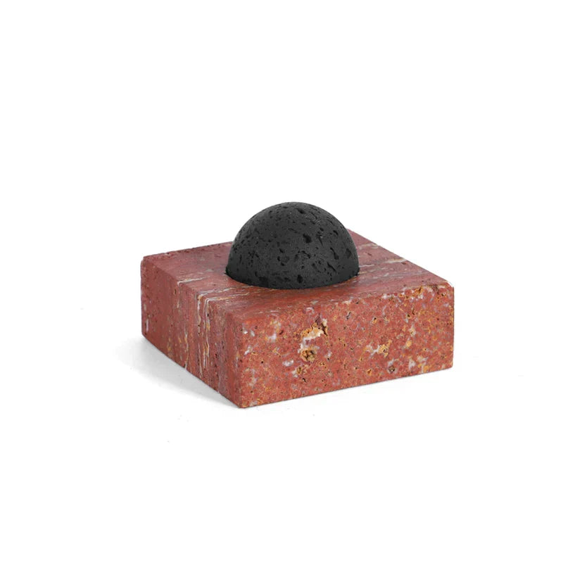DecorBites™ Lava Rock Stone Diffuser, Marble Base, Luxury Essential Oil Diffusers for Home Offices