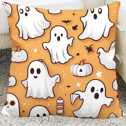 DecorBites™ Halloween Plush Cartoon Pillow for Living Room and Bedroom, Festive Decoration