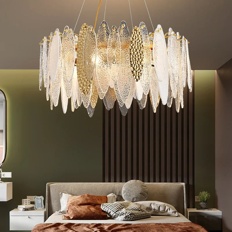 DecorBites™ Crystal Chandelier: Elegant European Style for Living, Bedroom, Dining Room