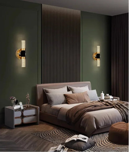 DecorBites™ Gold Vanity Lights 2-Light Bathroom Sconces for Modern Mirrors