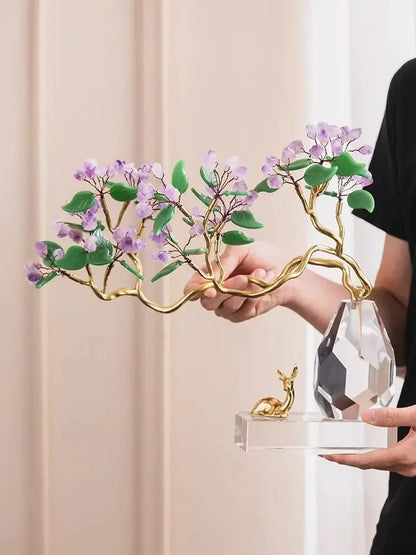 DecorBites™ Chinese Style Crystal Ornaments for Home Decoration and Gifts