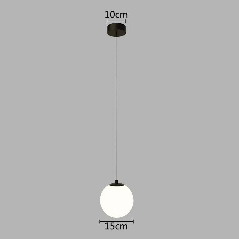 Lámpara colgante de cristal dorado LED Decorbites™ para comedor y dormitorio
