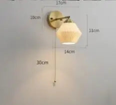 DecorBites™ LED Wall Lamp with Knob Switch, 4W Home Lighting