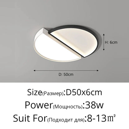 DecorBites™ Elegant Chandelier Lights for Home Decor, White & Black Fixtures for Dining Room, Bedroom & Kitchen