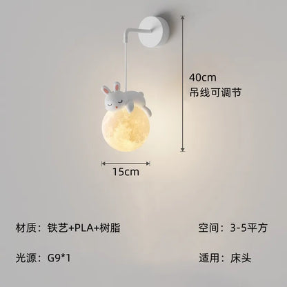 DecorBites™ LED Rabbit Chandelier Pendant Light for Home Decoration Living Room Bedroom