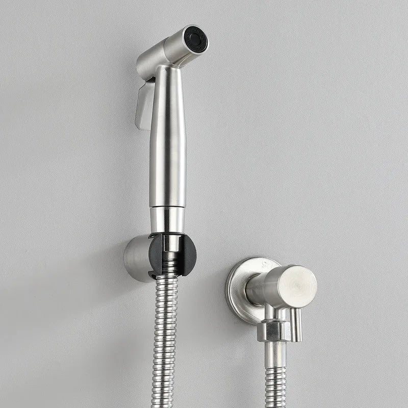 DecorBites™ Black Gold Bidet Sprayer Set - High Pressure Bathroom Faucet Kit