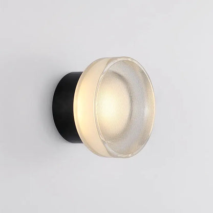 DecorBites™ Elegant Glass LED Wall Sconce for Luxury Lighting in Bedroom and Aisle