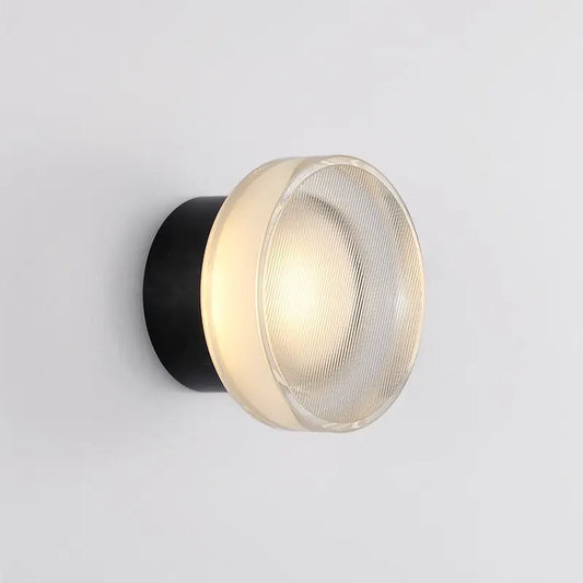 DecorBites™ Elegant Glass LED Wall Sconce for Luxury Lighting in Bedroom and Aisle