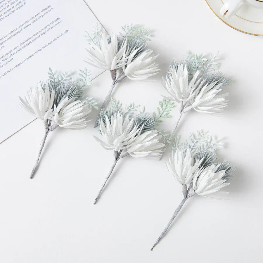 Guirnalda de flores artificiales DecorBites™ para decoración del hogar, bodas y scrapbooking DIY.