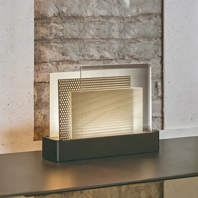 DecorBites™ LED Chandelier: Postmodern Art Lamp for Designer Living Room, Bar, Restaurant.