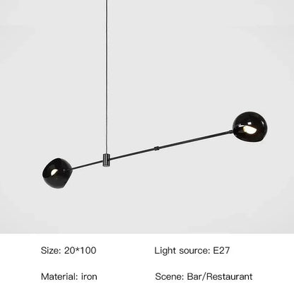 DecorBites™ LED Chandelier: Modern Designer Pendant Lights for Living, Dining Room, Kitchen.