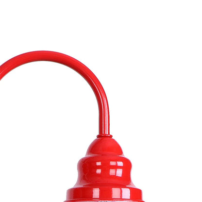 Decorbites™ Luces de Pared LED Rojas Edison - Lámpara de Mesa Industrial Vintage de Hierro
