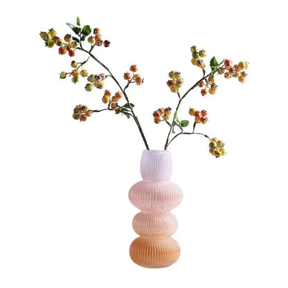 DecorBites™ Glass Vase Geometric Gradient Flowerpot Terrarium Home Decoration