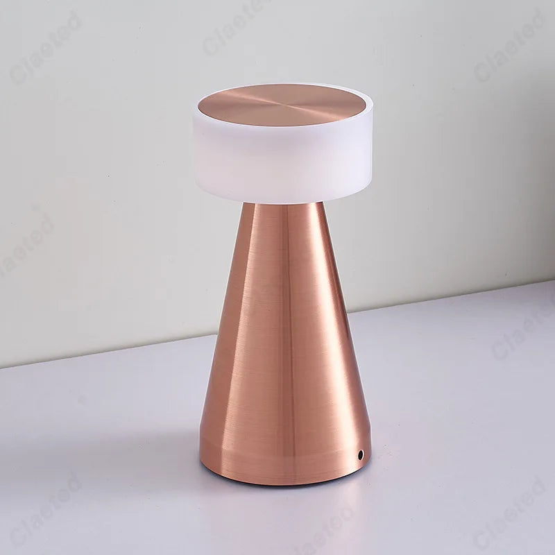 DecorBites™ LED Bar Table Lamp: USB Rechargeable Touch Sensor Night Light
