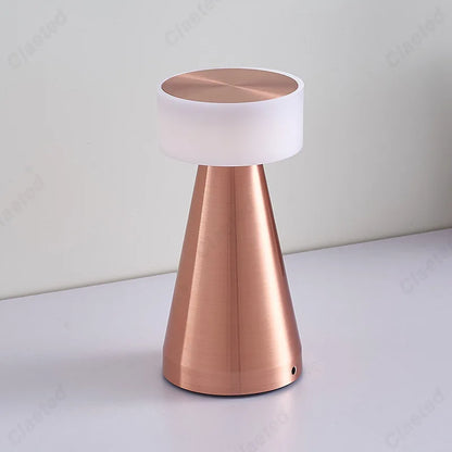 DecorBites™ LED Bar Table Lamp: USB Rechargeable Touch Sensor Night Light