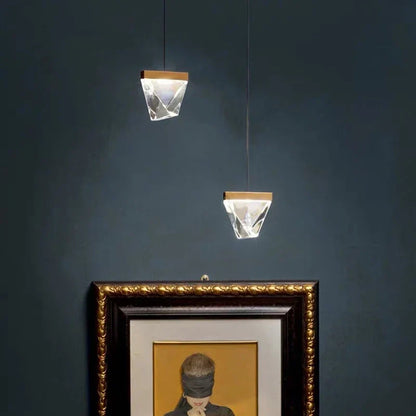 Aplique de pared de cristal DecorBites™ para iluminación de sala de estar, dormitorio o pasillo