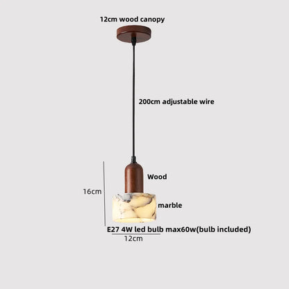 مصباح معلق LED كروي مطبوع بتقنية ثلاثية الأبعاد من DecorBites™ لديكور المنزل وإضاءة المطبخ
