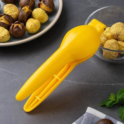 DecorBites™ Chestnut Clip Nutcracker Opener Walnut Cracker Sheller Pliers Cutter Sheath