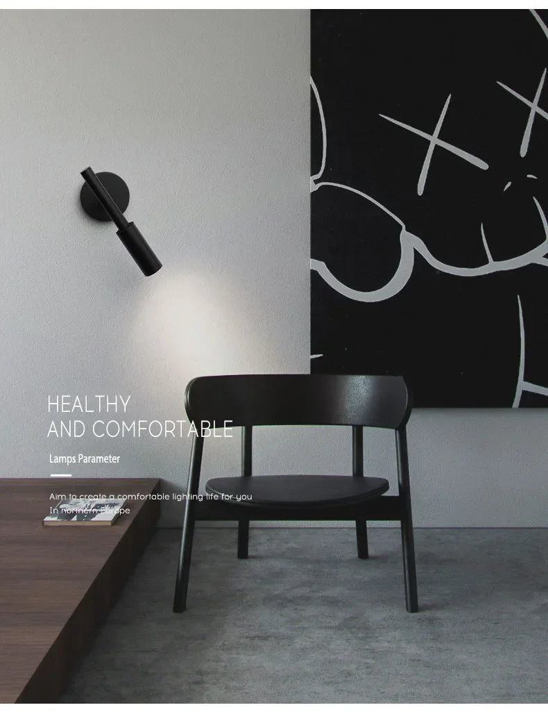 Lámpara de techo y pared LED DecorBites™: Moderna, elegante, perfecta para el dormitorio de los niños.