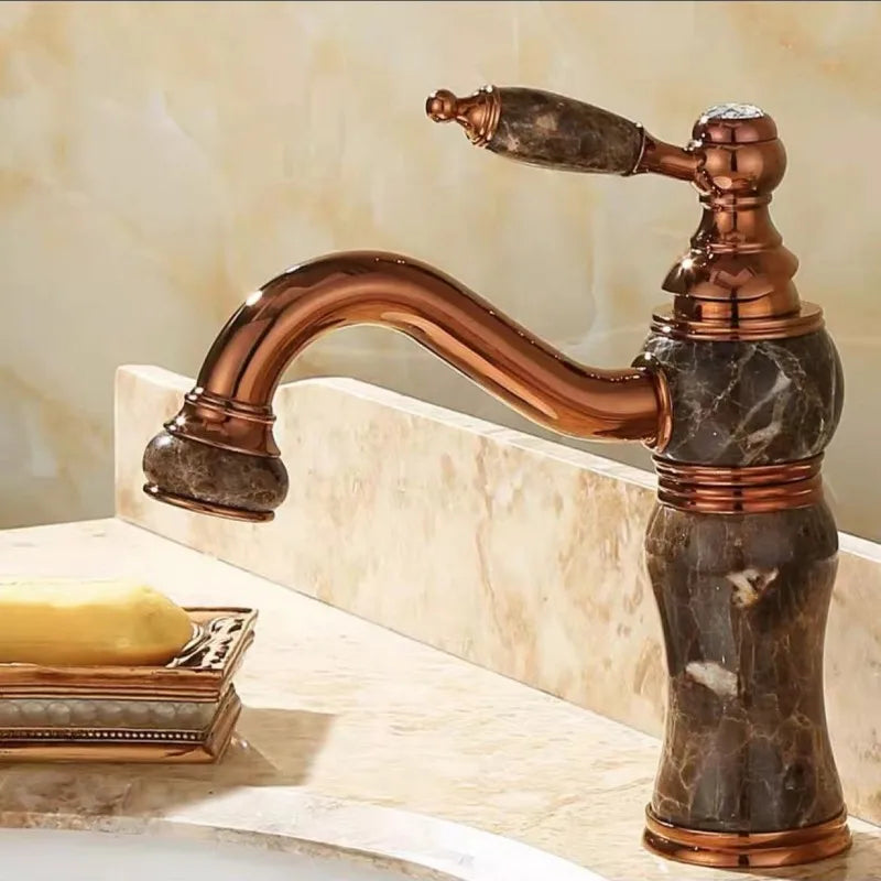 Brass Waterfall Bathroom Faucet