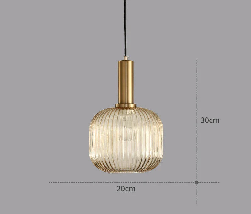 Decorbites™ Glas Farbige LED Anhänger Licht Kronleuchter für Heim Wohn- und Esszimmer Dekoration