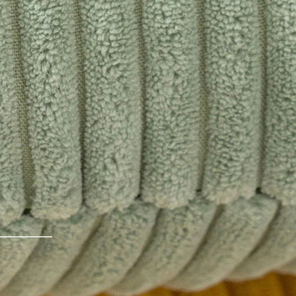 وسادة الجسم المخططة من DecorBites™: دعم قطني ناعم وديكور منزلي مريح