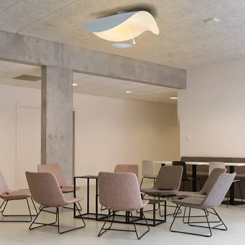 DecorBites™ Lotus Leaf LED Ceiling Chandelier Black/White Indoor Lighting