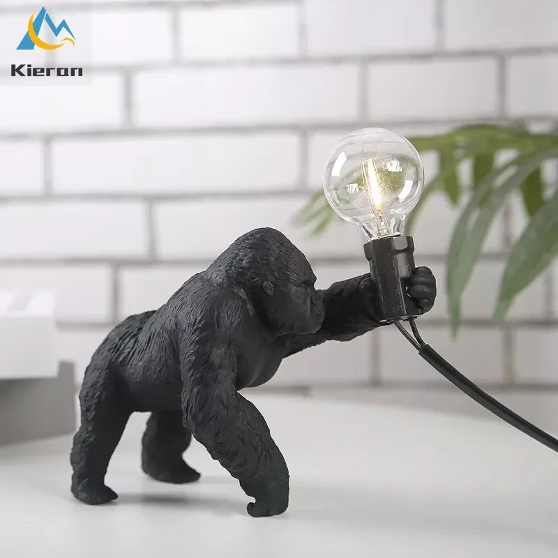 DecorBites™ King Kong LED Desk Lamp - Resin Living Room Floor Lamp