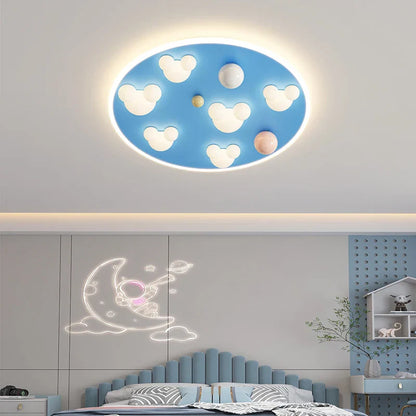 DecorBites™ Cloud Shape Ceiling Lights Pink Blue 50CM - Indoor Decorative Ceiling Lamps