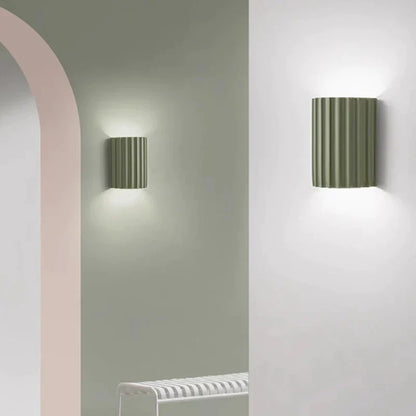 DecorBites™ LED Resin Wall Sconces Minimalist Illumination for Entryway Living Bedroom