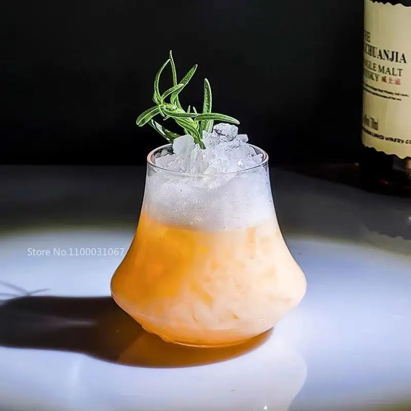 DecorBites™ Large Capacity Milk Glass Tea Coffee Cocktail Whiskey Glass