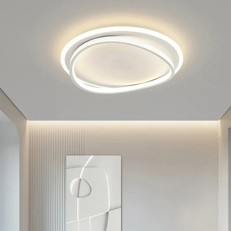 ديكوربايتس™ مصباح سقف LED مربع هندسي مع جهاز تحكم عن بعد لغرفة الدراسة وغرفة المعيشة وغرفة النوم