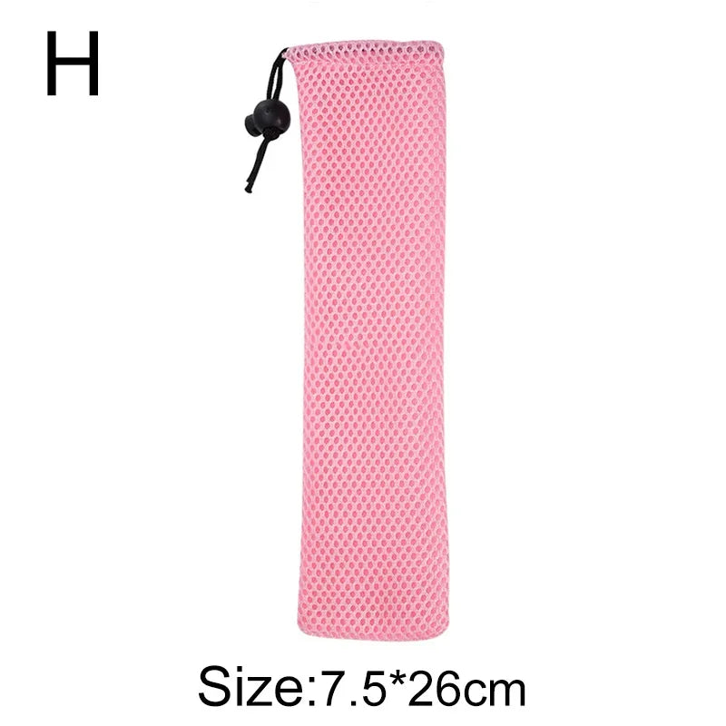 حقيبة أدوات مائدة DecorBites™ مصنوعة من القطن والكتان وحقيبة برباط للسفر وتناول الطعام في المنزل