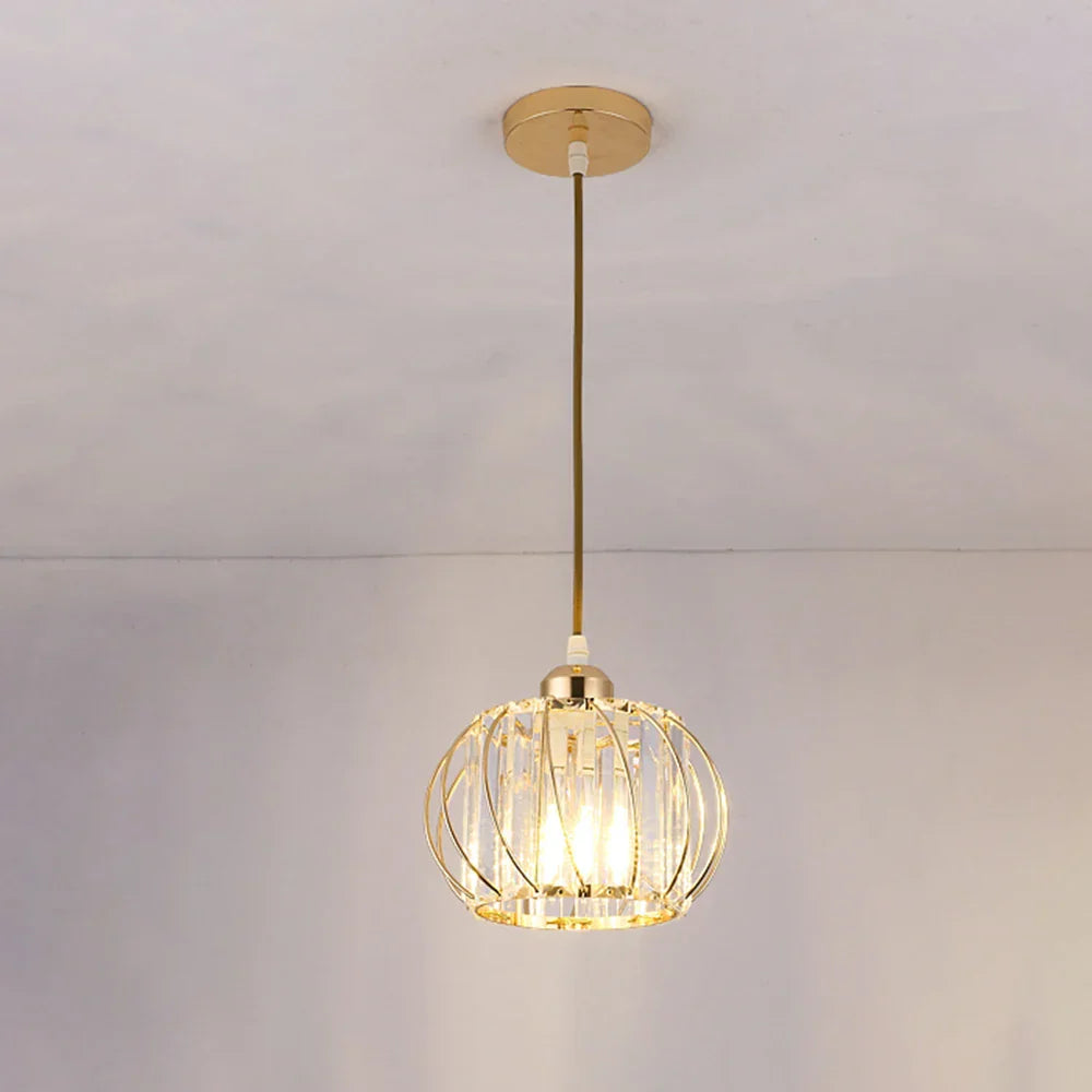 DecorBites™ Crystal Ceiling Lamp: Modern Nordic Aisle Corridor Light for Elegant Home Decor