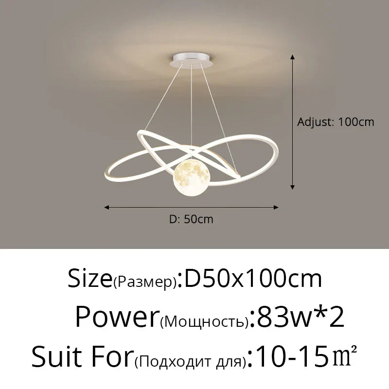 DecorBites™ LED Pendant Lights for Living Dining Study Room Indoor Lighting