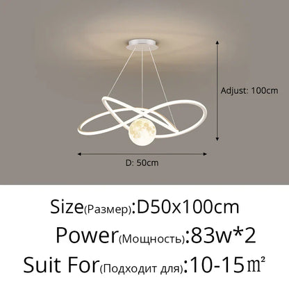 DecorBites™ LED Pendant Lights for Living Dining Study Room Indoor Lighting