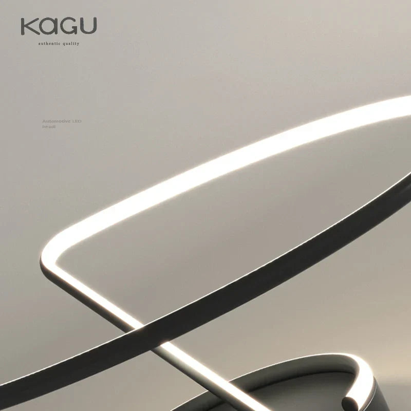 DecorBites™ LED Chandelier Chrome Lamp Fixture for Living Room, Kitchen & Home Decor