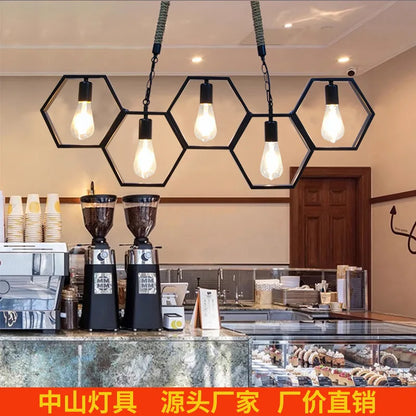 DecorBites™ Industrial Style Pendant Light for Bar, Restaurant - Retro Creative Personality