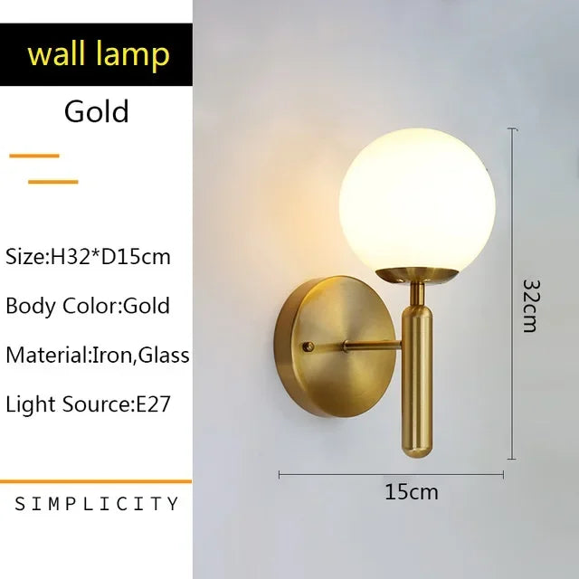 ثريا ديكوربايتس™ الزجاجية المعلقة: مصباح سقف LED عصري، إضاءة منزلية على الطراز الشمالي