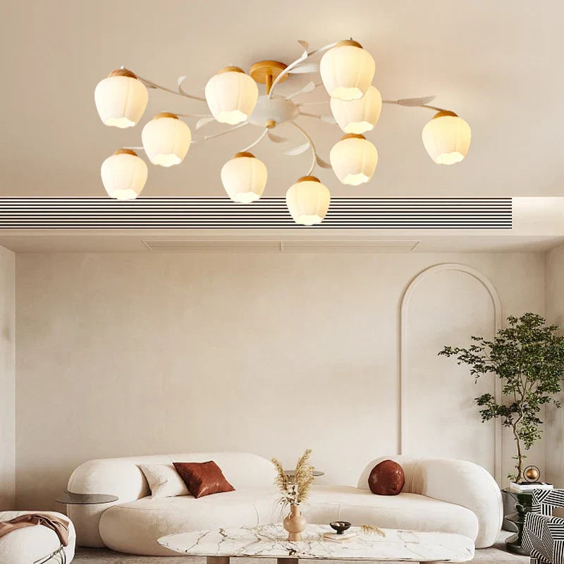 DecorBites™ Branch Ceiling Chandelier: Modern LED Pendant Lights for Living Room Bedroom Decor