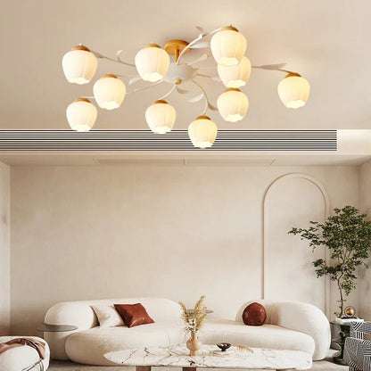 DecorBites™ Branch Ceiling Chandelier: Modern LED Pendant Lights for Living Room Bedroom Decor