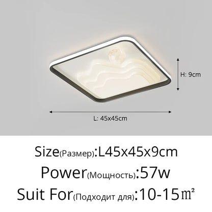 DecorBites™ LED Chandelier: Modern Lighting Fixture for Home Decor, White Lustre Lights