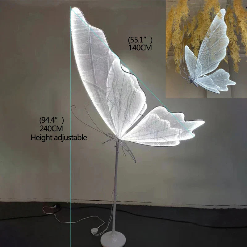 Lámpara de decoración de boda LED Mariposa de encaje Decorbites™