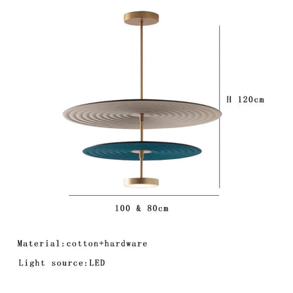 DecorBites™ Dimmable Cotton Chandelier | Post-modern Art Decor for Living Room and Office