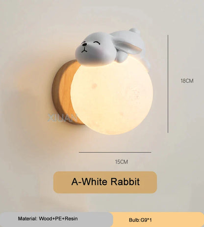DecorBites™ Cartoon Animal Wall Light for Bedroom Lighting