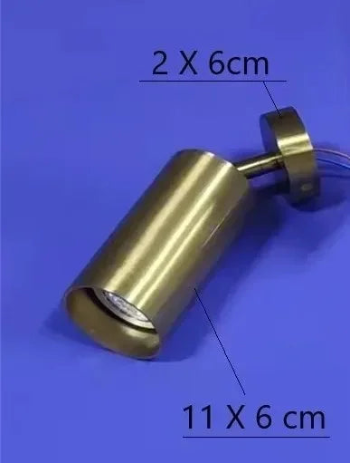 DecorBites™ LED Rotatable Wall Lamps Black Gold White Sconce