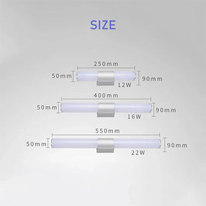 DecorBites™ LED Wall Light Mirror Lights Indoor Decor for Bathroom Kitchen Dressing Room