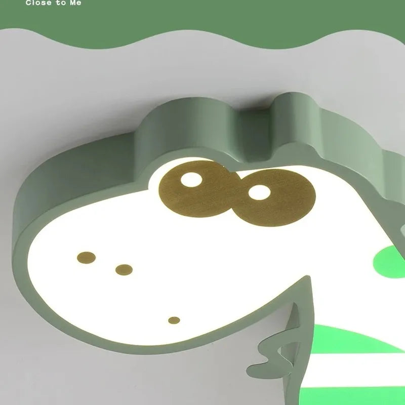 DecorBites™ Dino LED Ceiling Lamp for Children's Room: Simple Modern Design, Intelligent Control