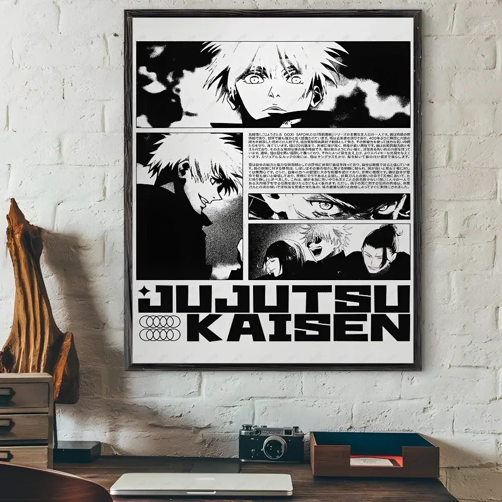 DecorBites™ Jujutsu Kaisen Anime Poster Wall Art