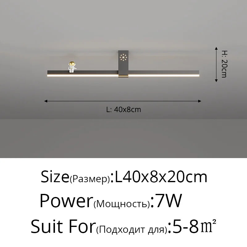 DecorBites™ LED Chandelier: Bright Indoor Lighting for Bedroom, Living, Study, Dining Room